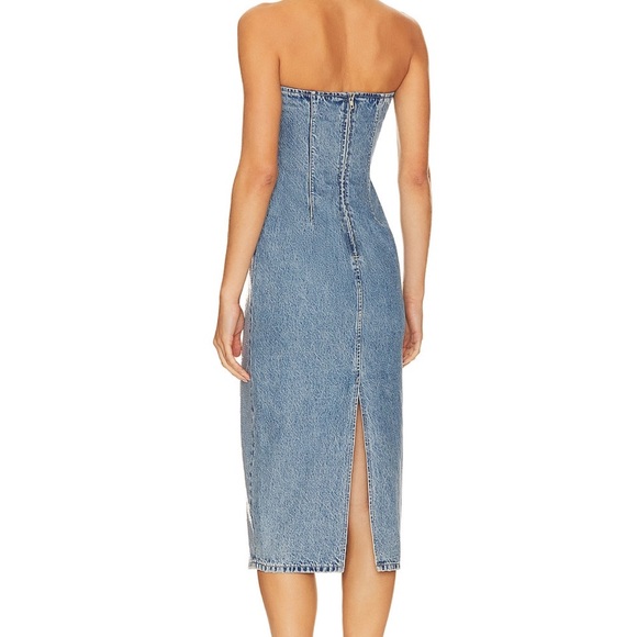 NWT midi denim dress - Picture 2 of 4